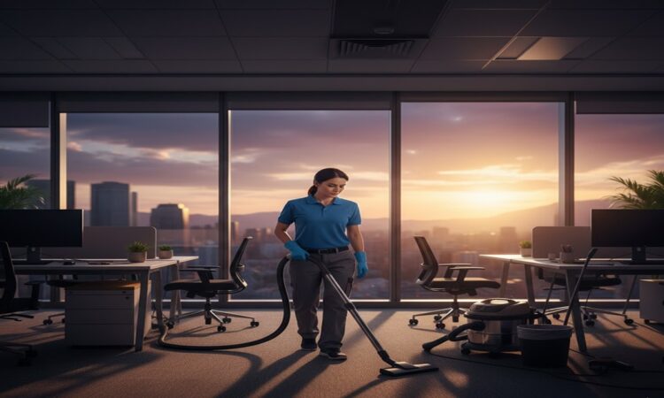 Limpiador de Oficinas de Tarde (Medio Tiempo)